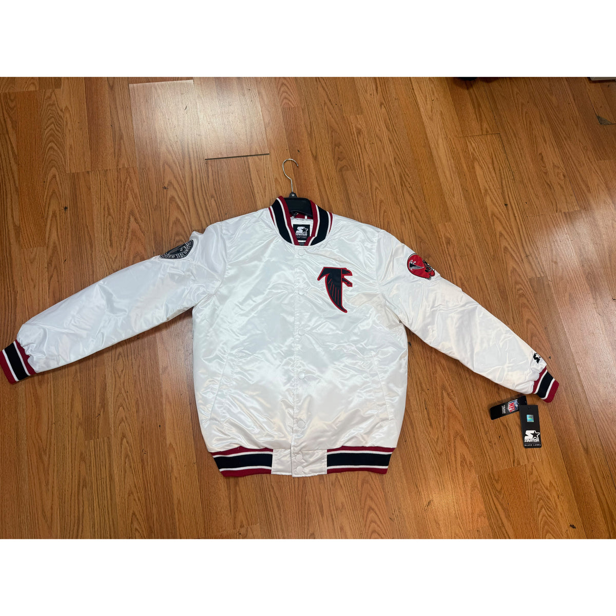 ATL Falcons Starter Jacket White 2025