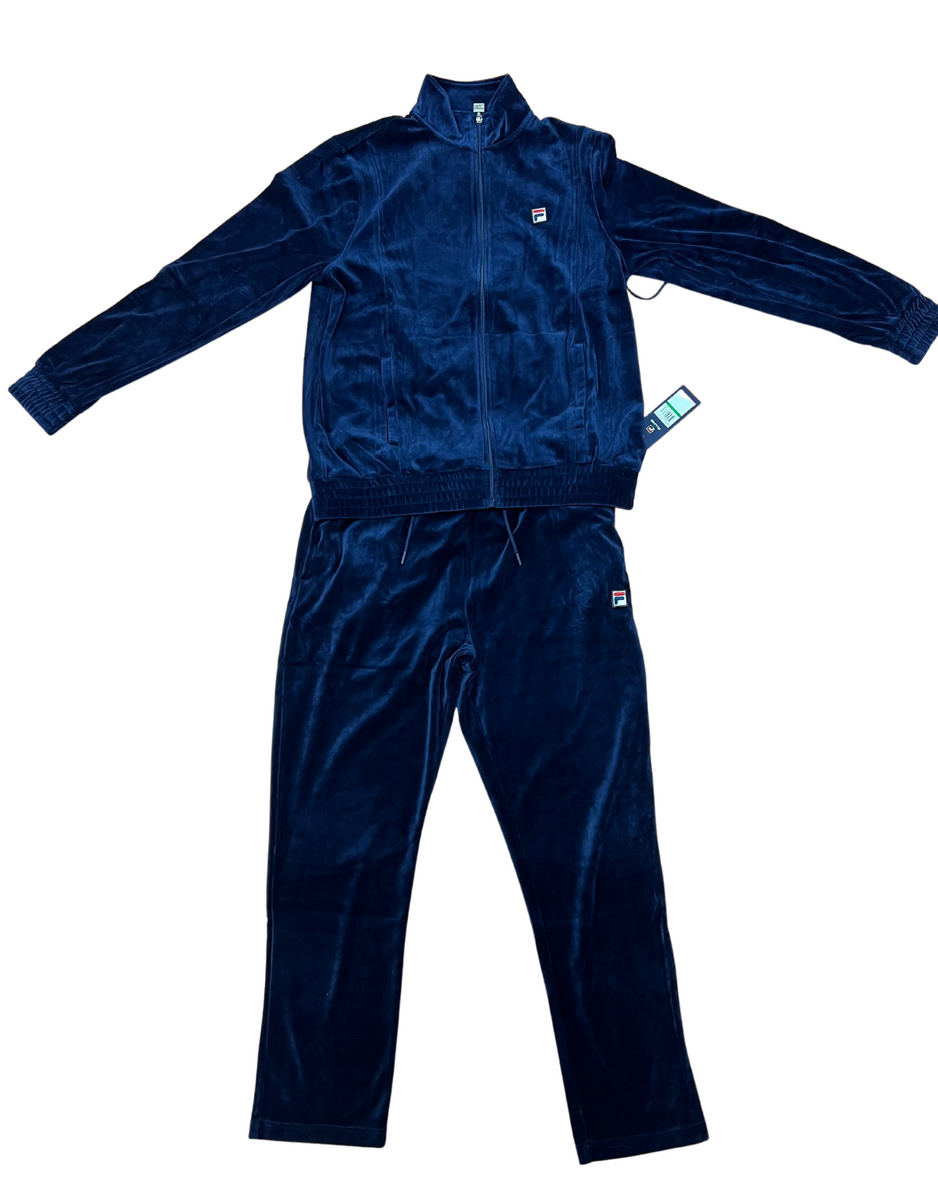 Fila velour jumpsuit hot sale