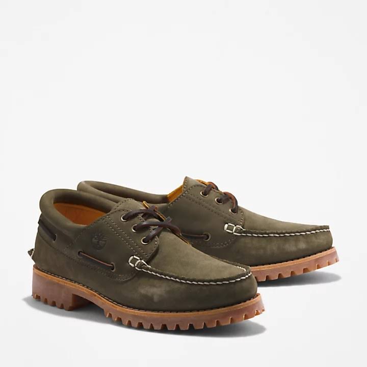 靴 Timberland 3EYE CLASSIC LUG OLIVE Men's Classic 3 Eye Lug Shoes | Timberland | Walter's Clothing