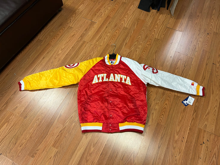 Mens Atlanta Hawks Starter Jacket