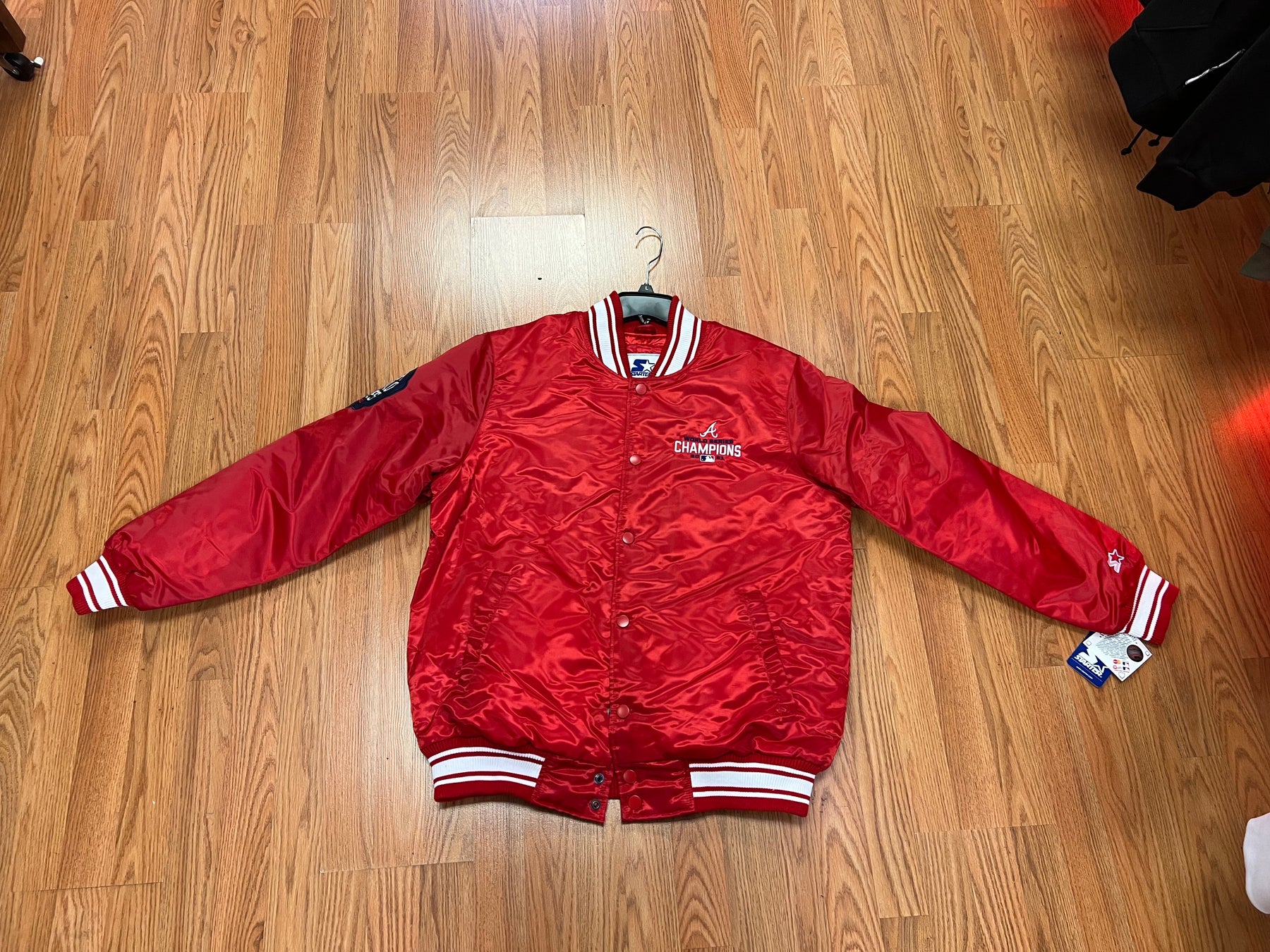Vintage Atlanta Hawks Starter Jacket Sz XL