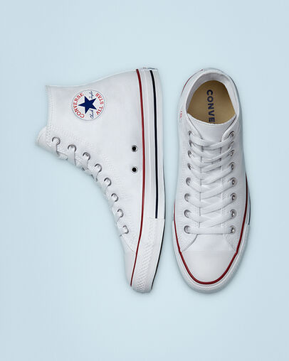 white converse shoes high tops